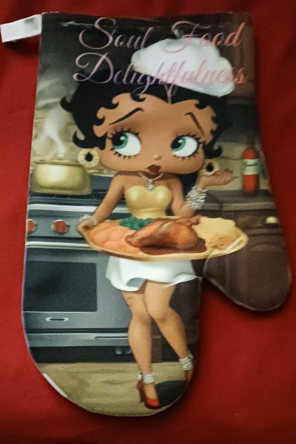 Sublimated apron and two pot holders