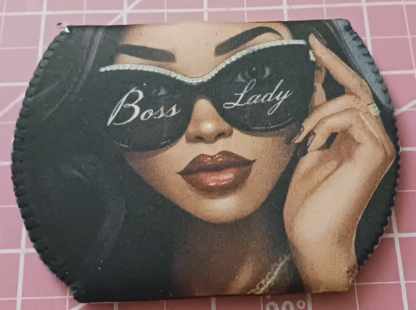 Boss Lady wine glass sleeve set of 6