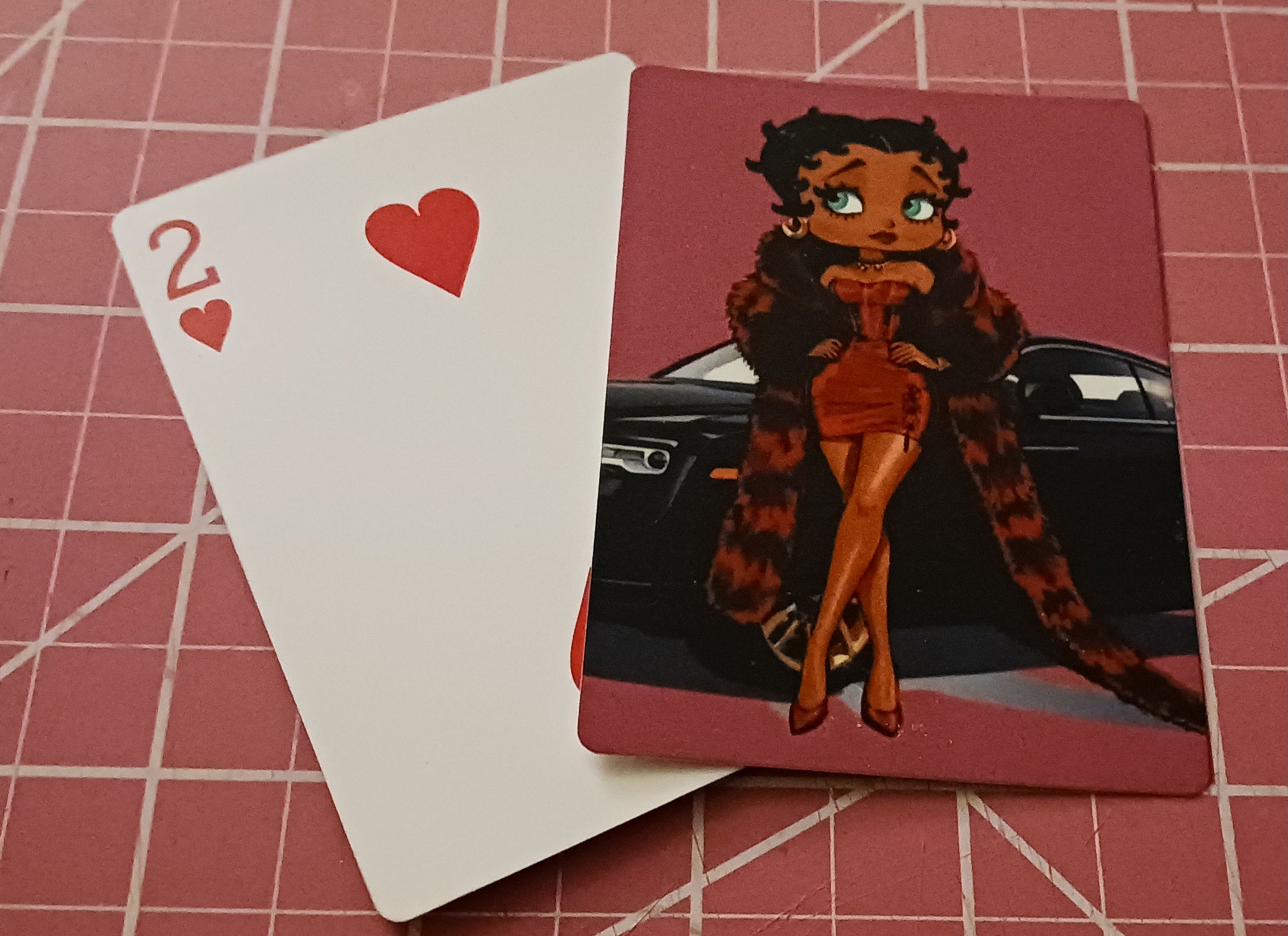 Boss Lady and car deck of cards